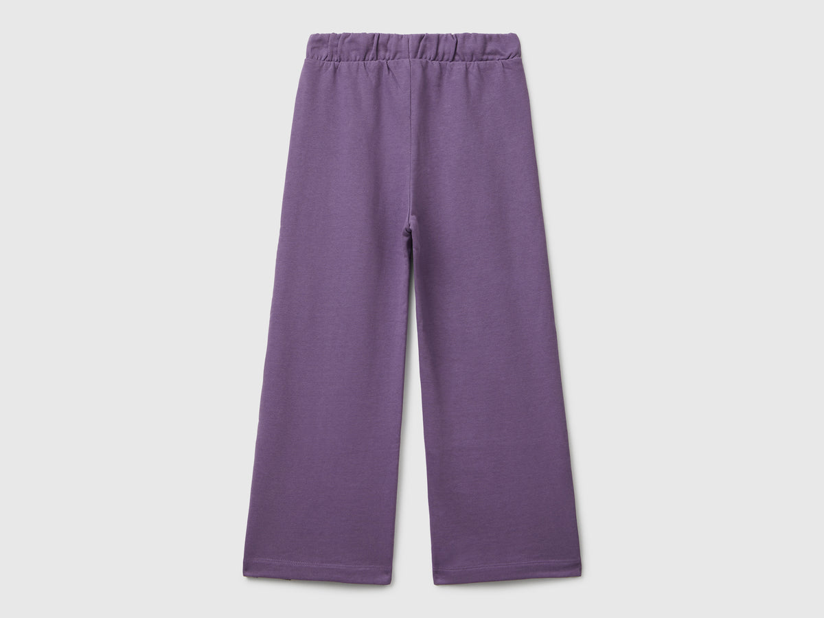 Pantaloni ampi in felpa