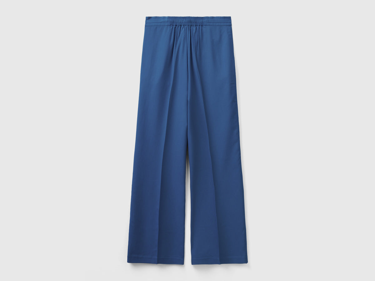 Pantaloni in puro lyocell