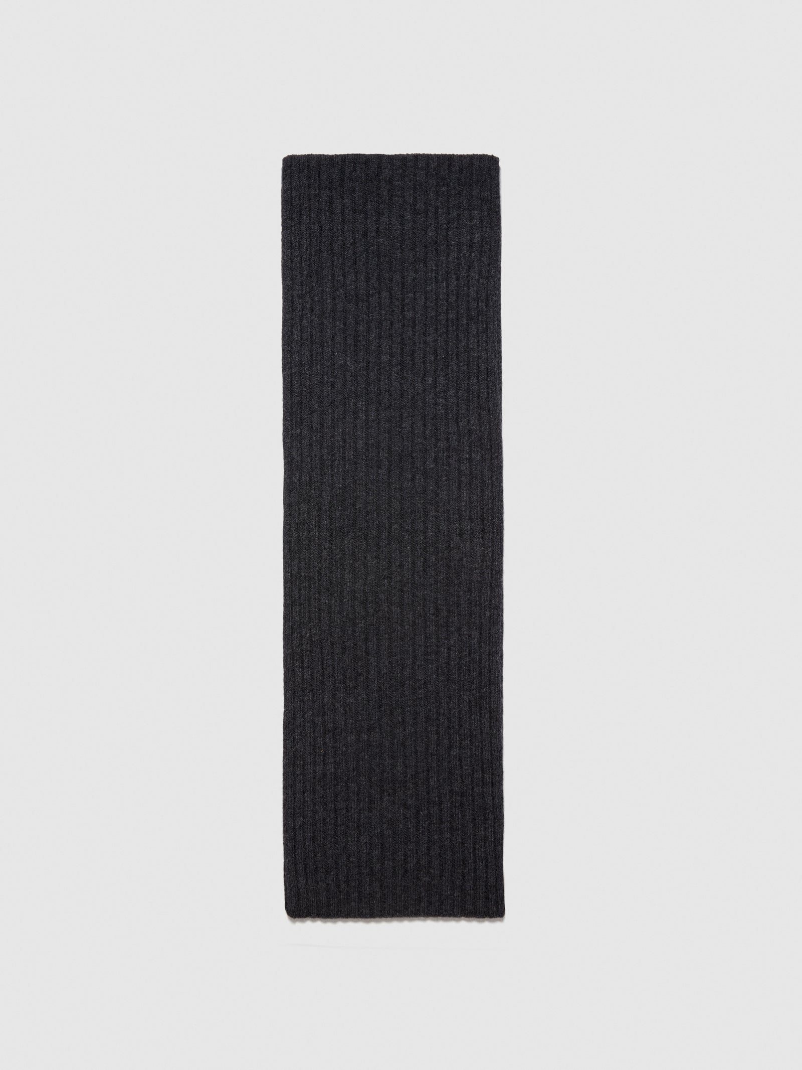 Sciarpa in maglia da uomo grigio scuro | Sisley Outlet