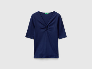 Maglietta scollo a V slim fit