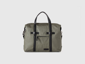 Borsa Messenger in tessuto spalmato