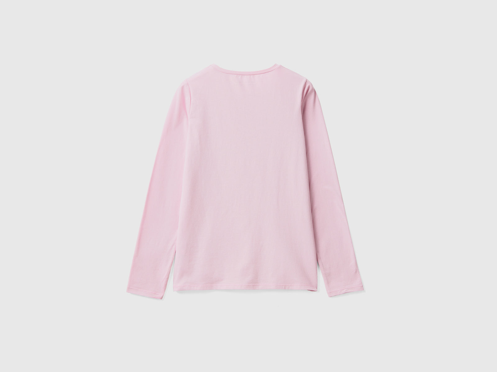 T-shirt manica lunga super stretch da donna lilla 2 | Benetton Outlet