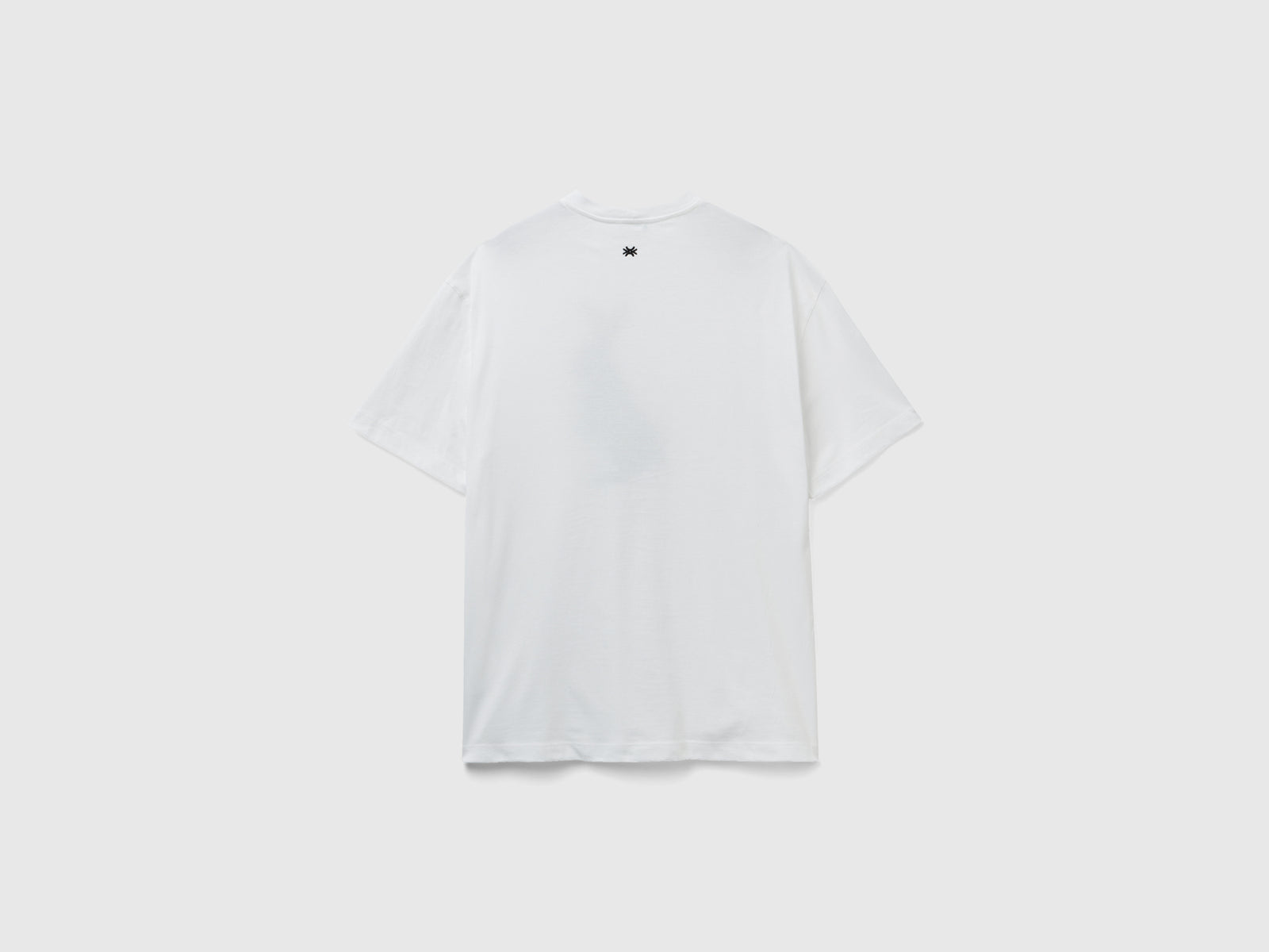 T-shirt con stampa coniglio da uomo bianco 2 | Benetton Outlet