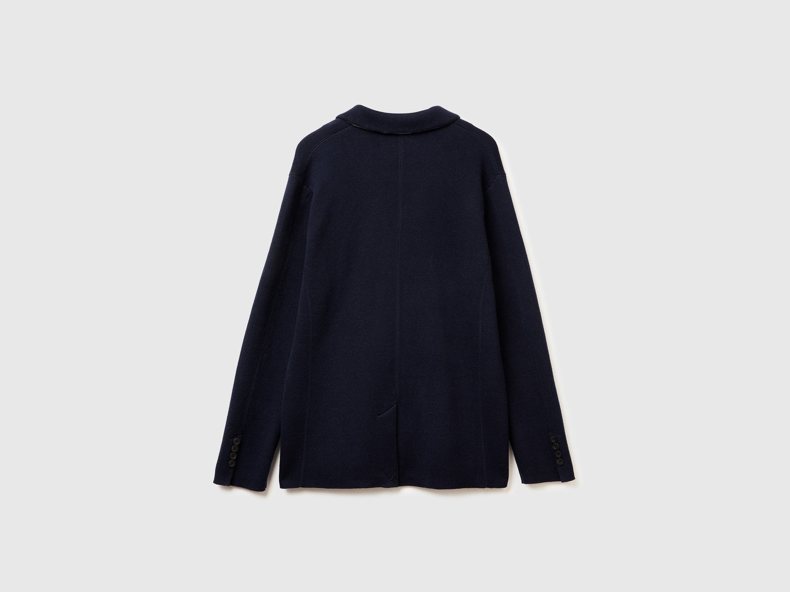 Blazer in maglia da uomo blu scuro 2 | Benetton Outlet