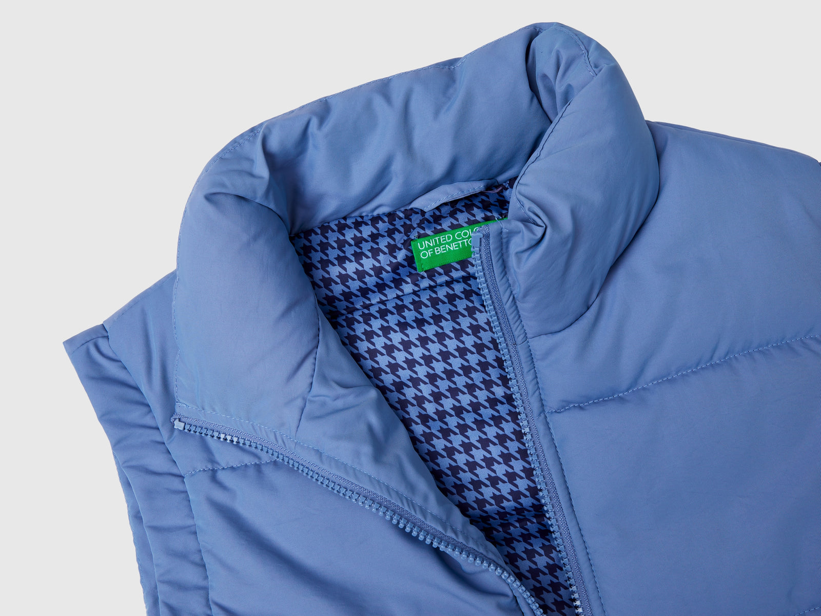 Gilet imbottito "Rain Defender" da bambino azzurro 2 | Benetton Outlet