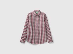 Camicia fantasia 100% cotone bio