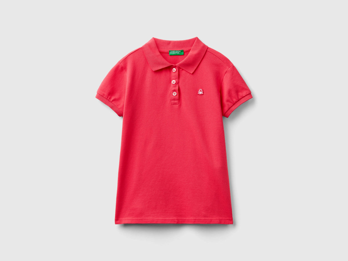 Polo manica corta in cotone bio