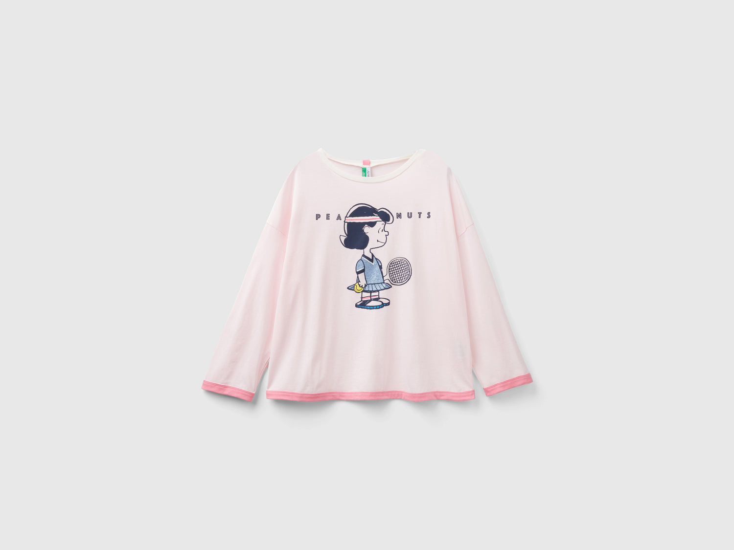 T-shirt Lucy ©Peanuts da donna rosa tenue | Benetton Outlet