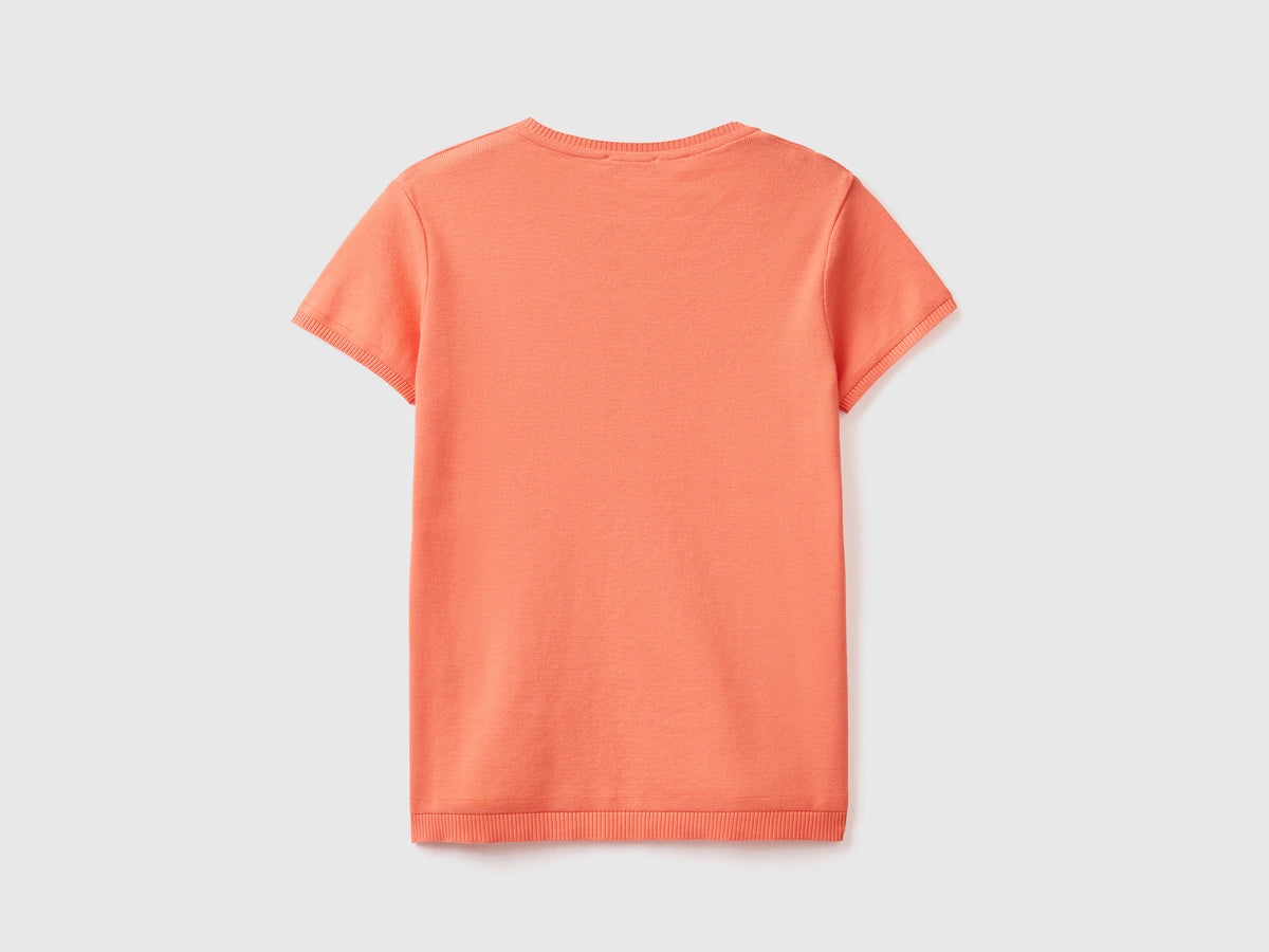 Maglia a manica corta in 100% cotone