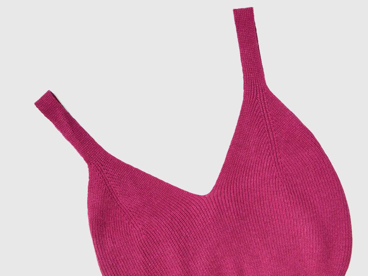 Top in misto cashmere