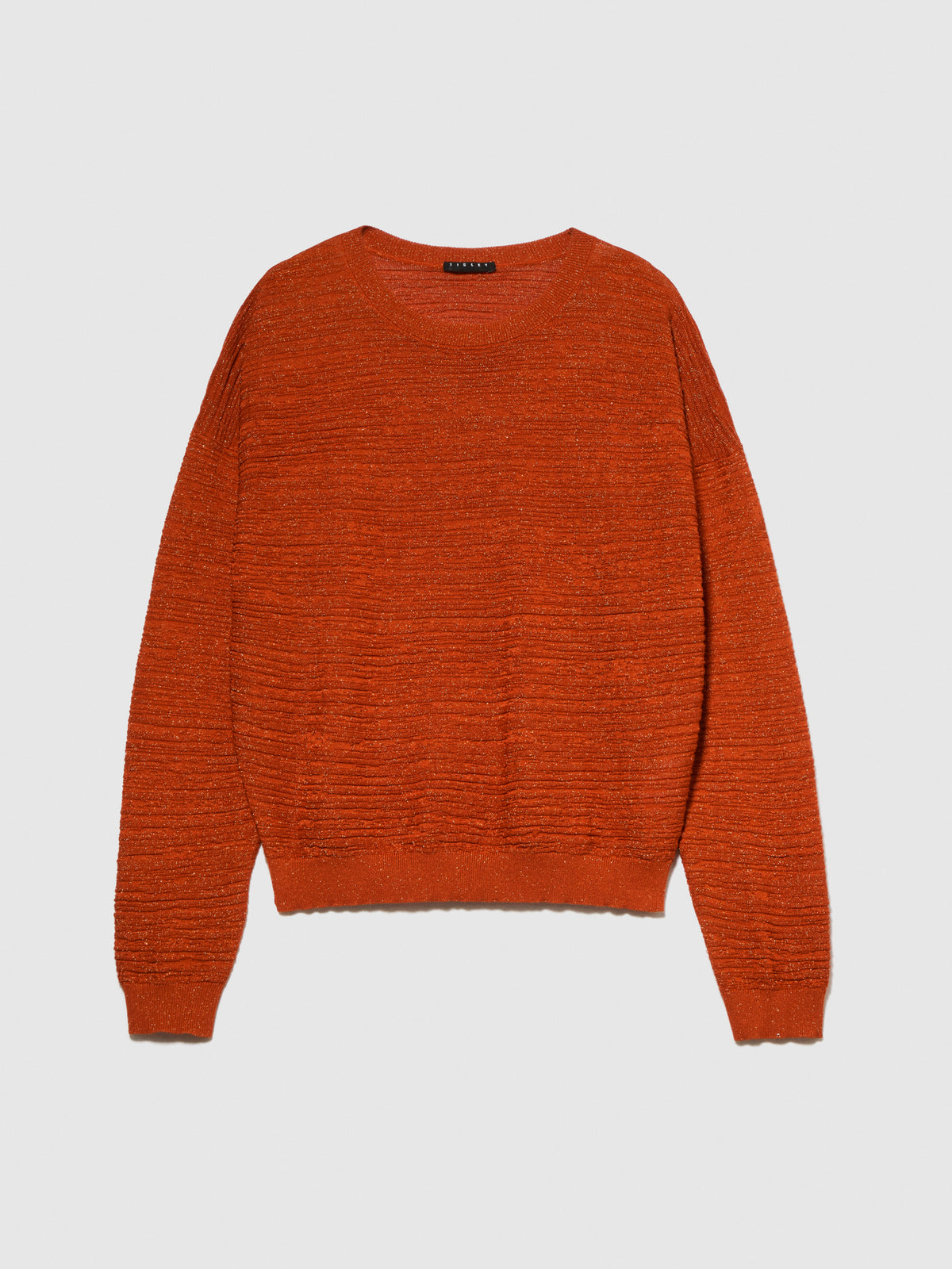 Maglia boxy fit con lurex
