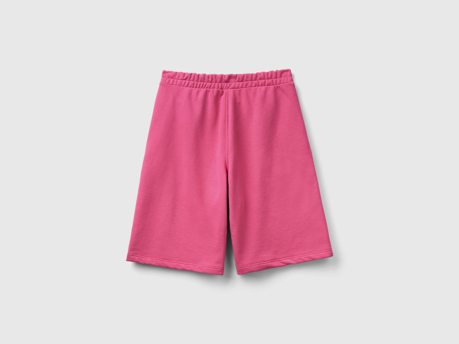 Bermuda morbidi in felpa da donna fucsia 2 | Benetton Outlet