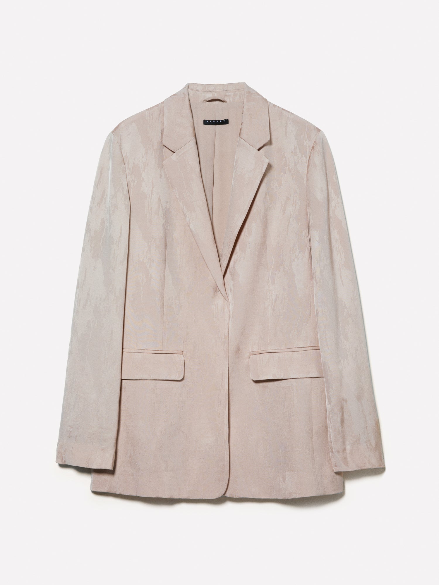 Blazer rosa chiaro aperto da donna rosa tenue | Sisley Outlet