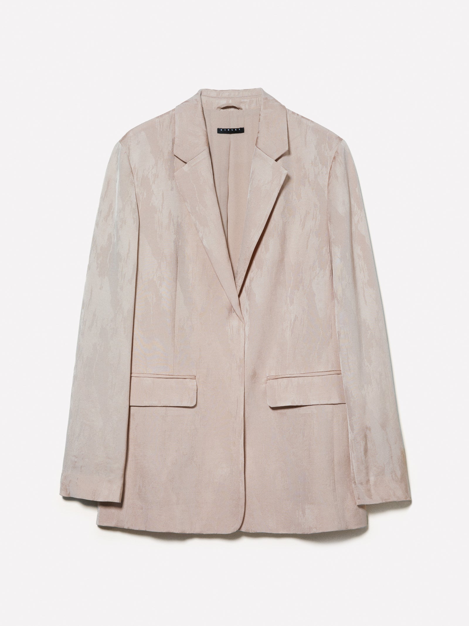 Blazer rosa chiaro aperto da donna rosa tenue | Sisley Outlet