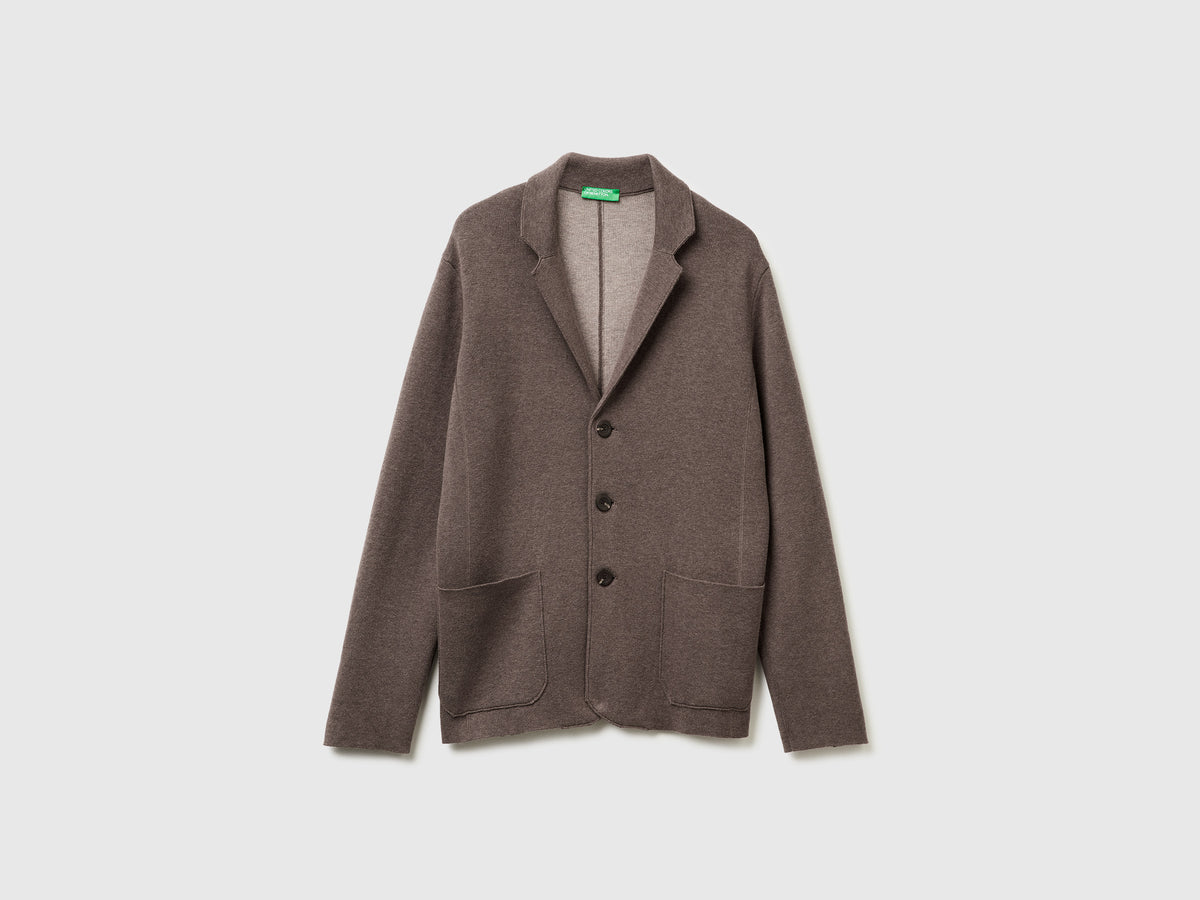 Blazer in maglia