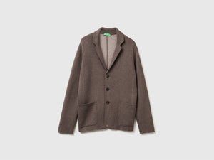 Blazer in maglia