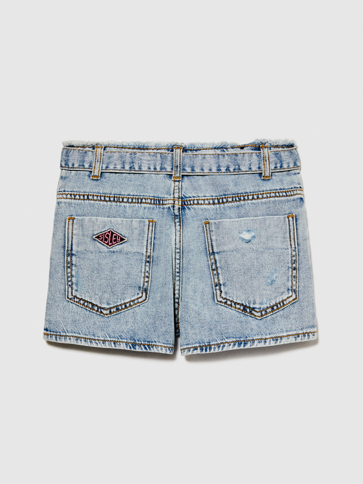 Shorts di jeans con cintura