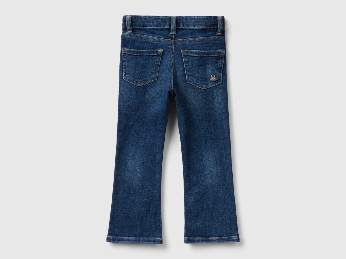 Jeans cinque tasche a zampa