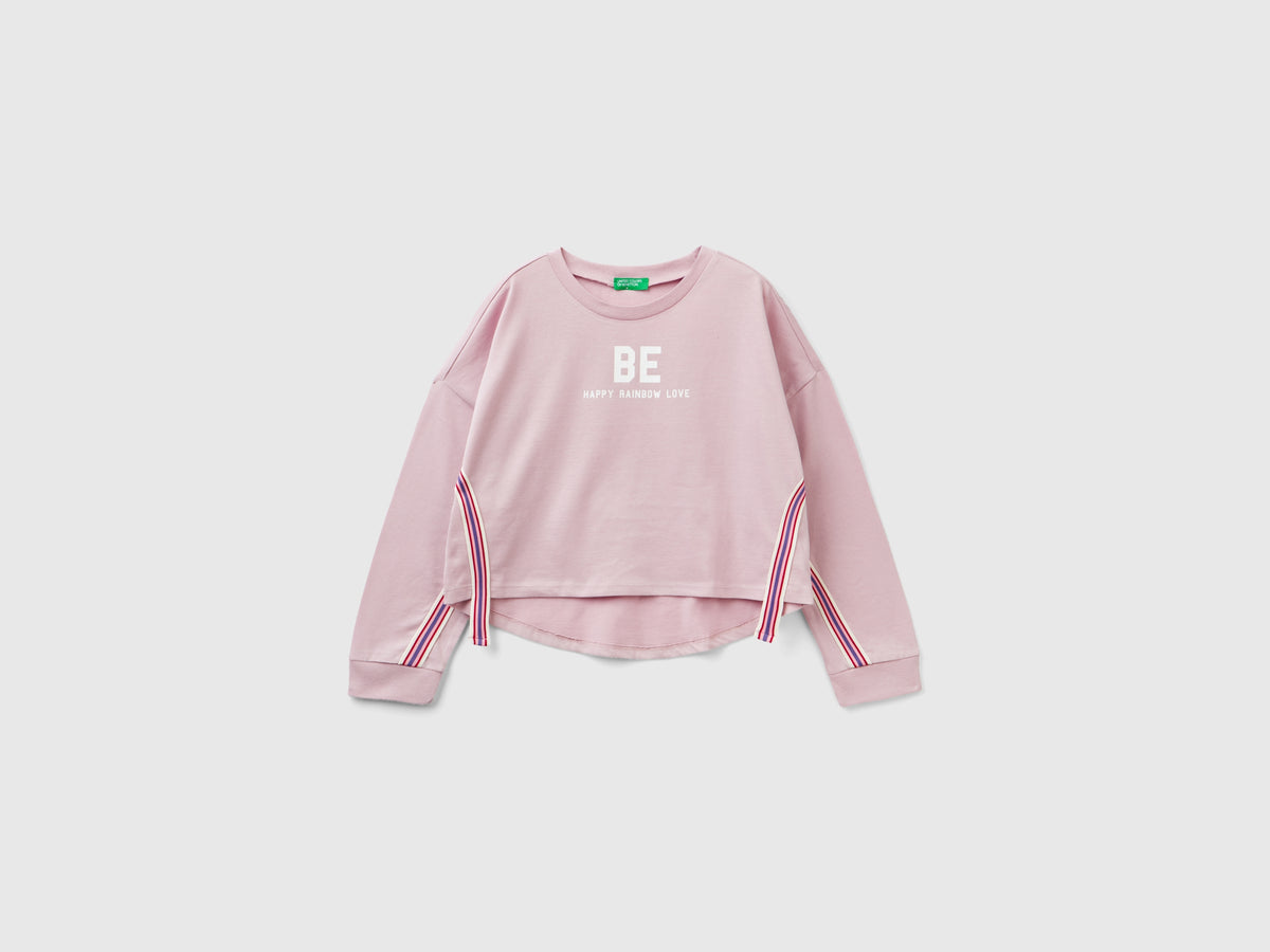 Calda t-shirt con stampa "BE"