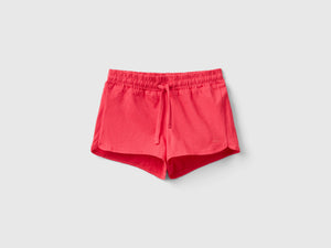 Shorts con coulisse in cotone bio