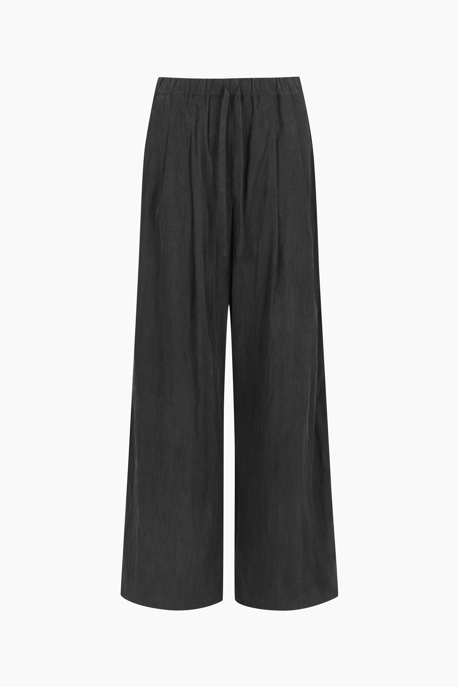 Joggers palazzo da donna nero | Sisley Outlet