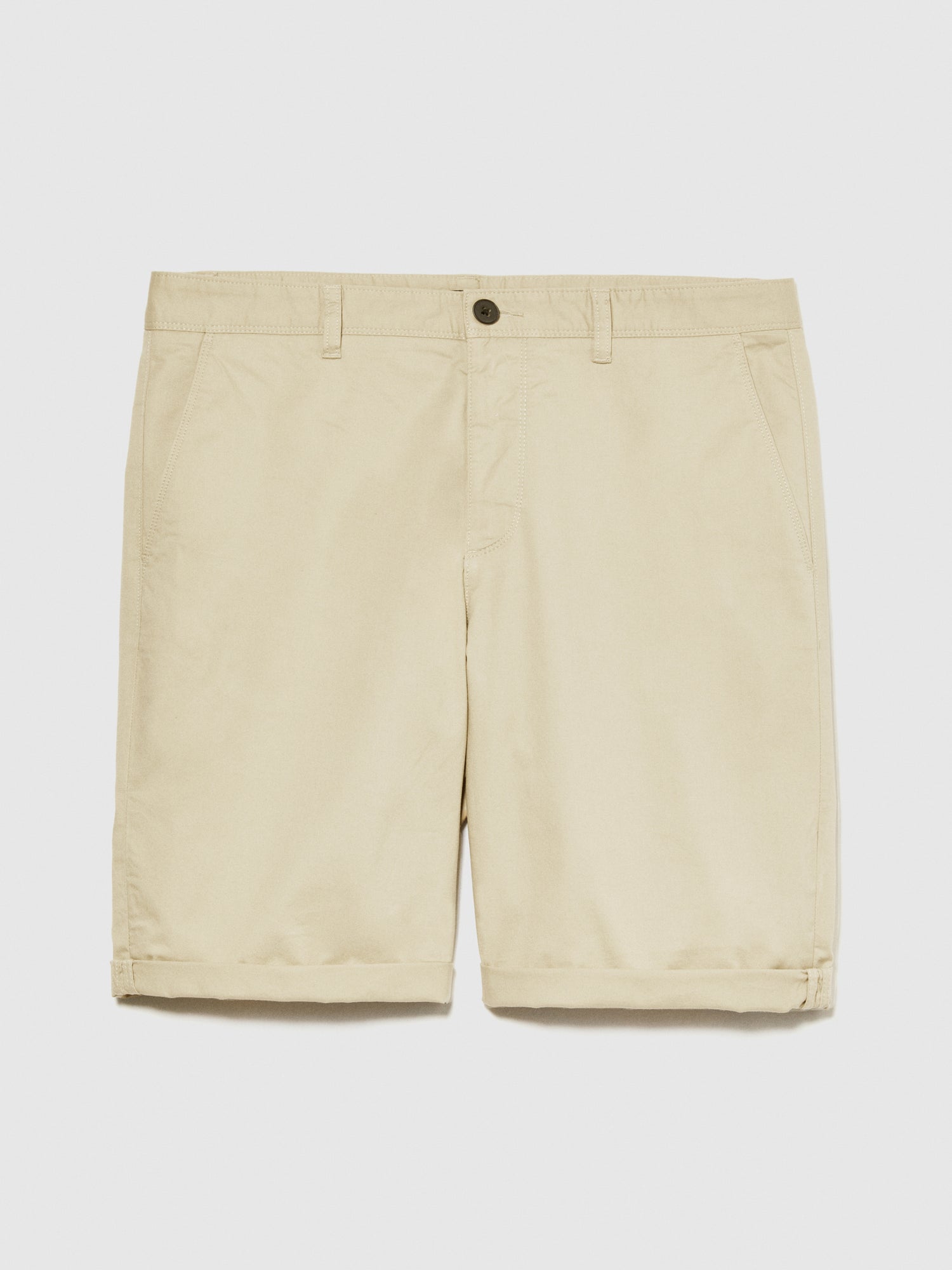 Bermuda slim fit da uomo beige | Sisley Outlet