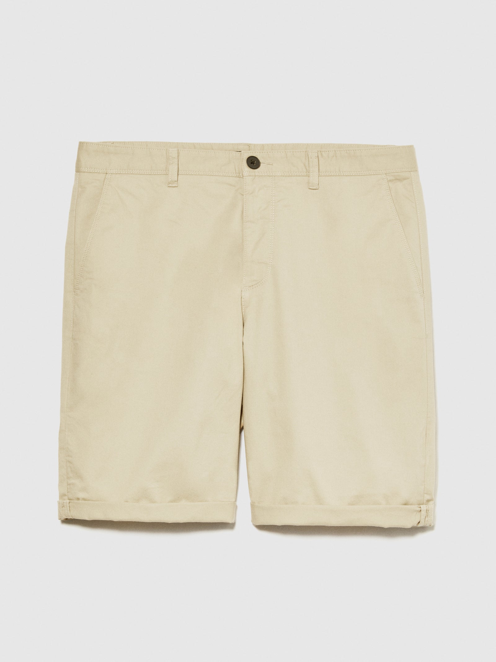 Bermuda slim fit da uomo beige | Sisley Outlet