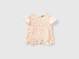 Blusa in macramè