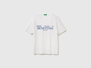 T-shirt in cotone con logo