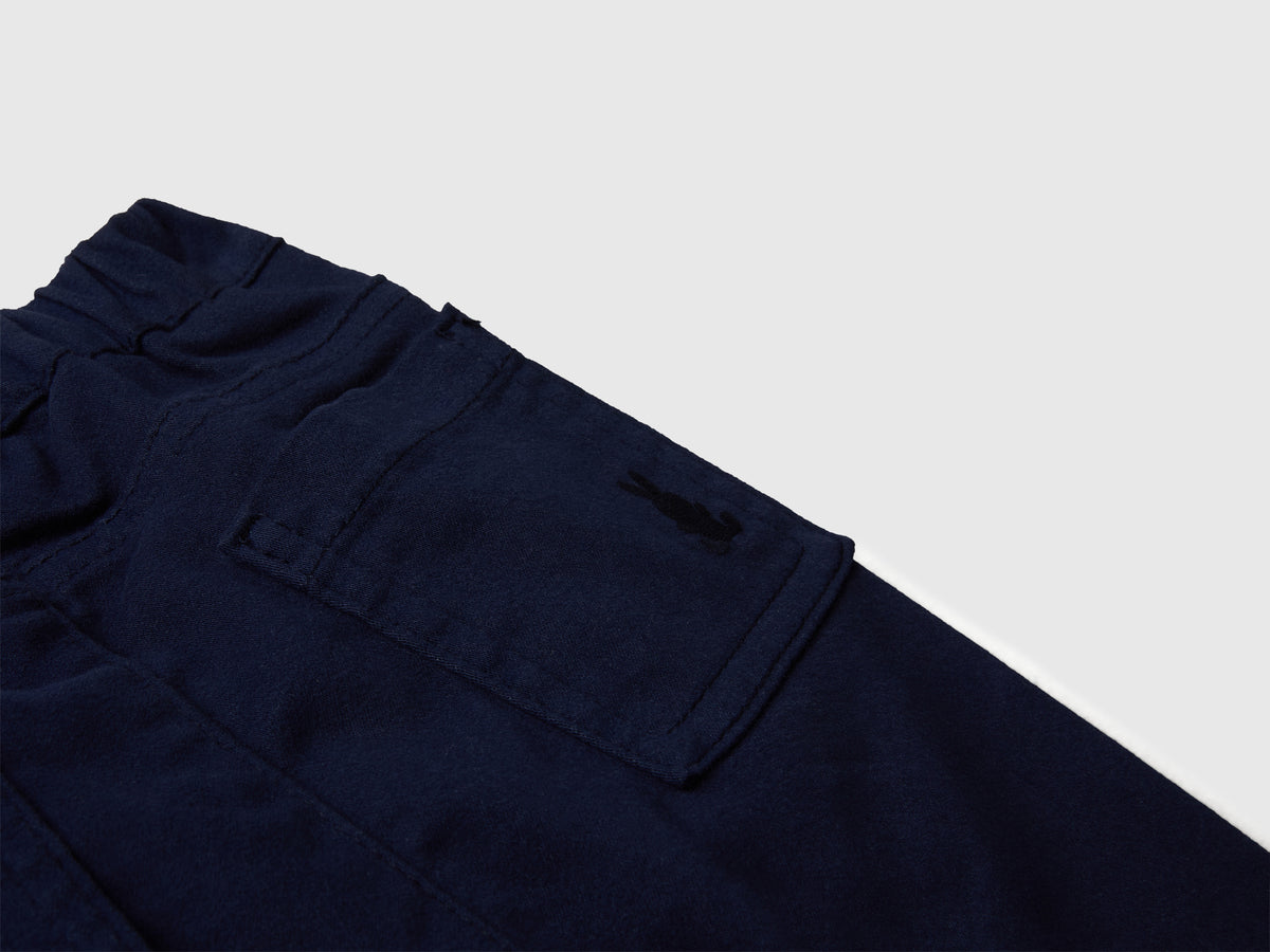 Pantaloni in misto cotone stretch