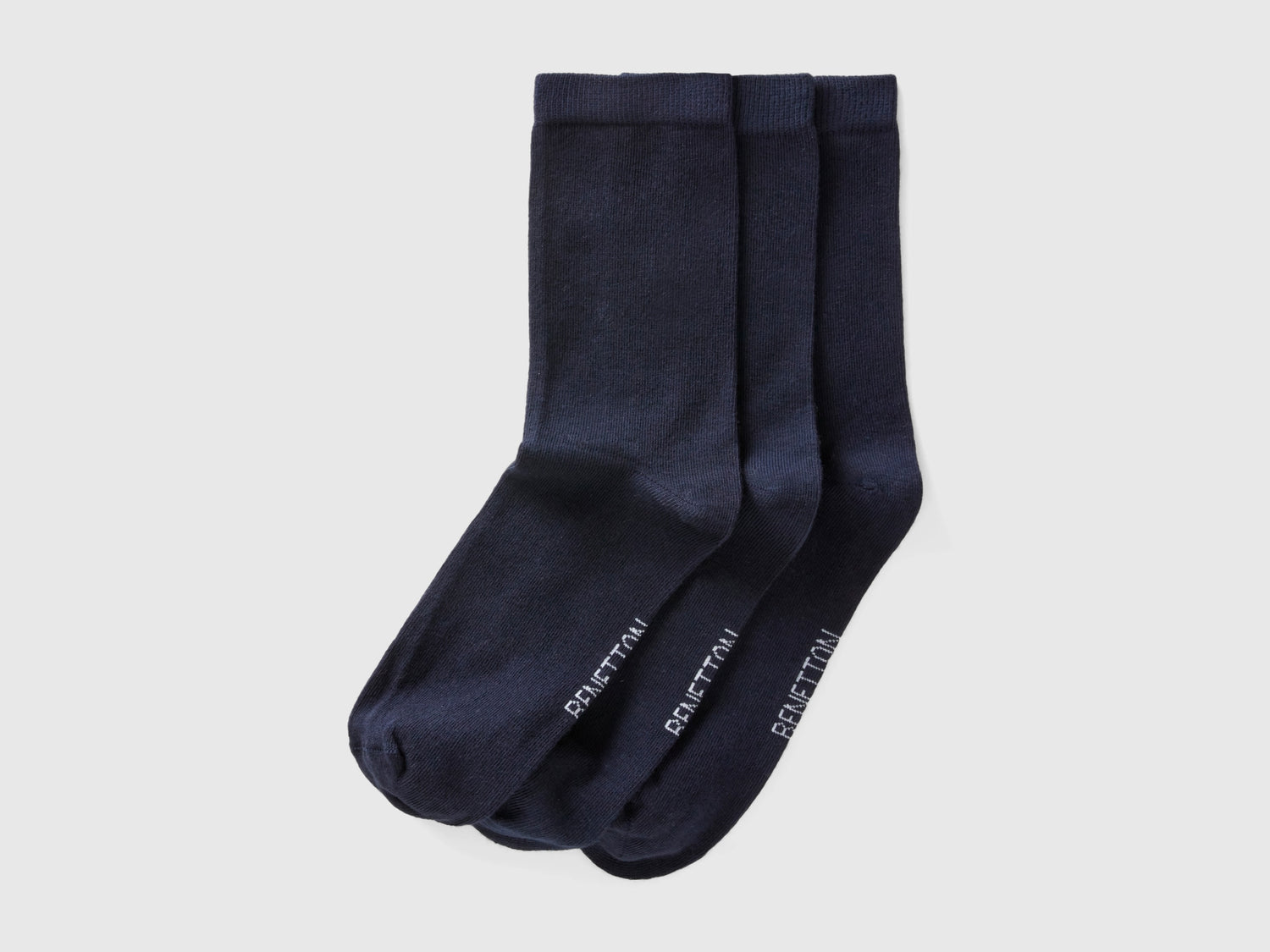 Set di calzini corti da uomo blu scuro | Benetton Outlet