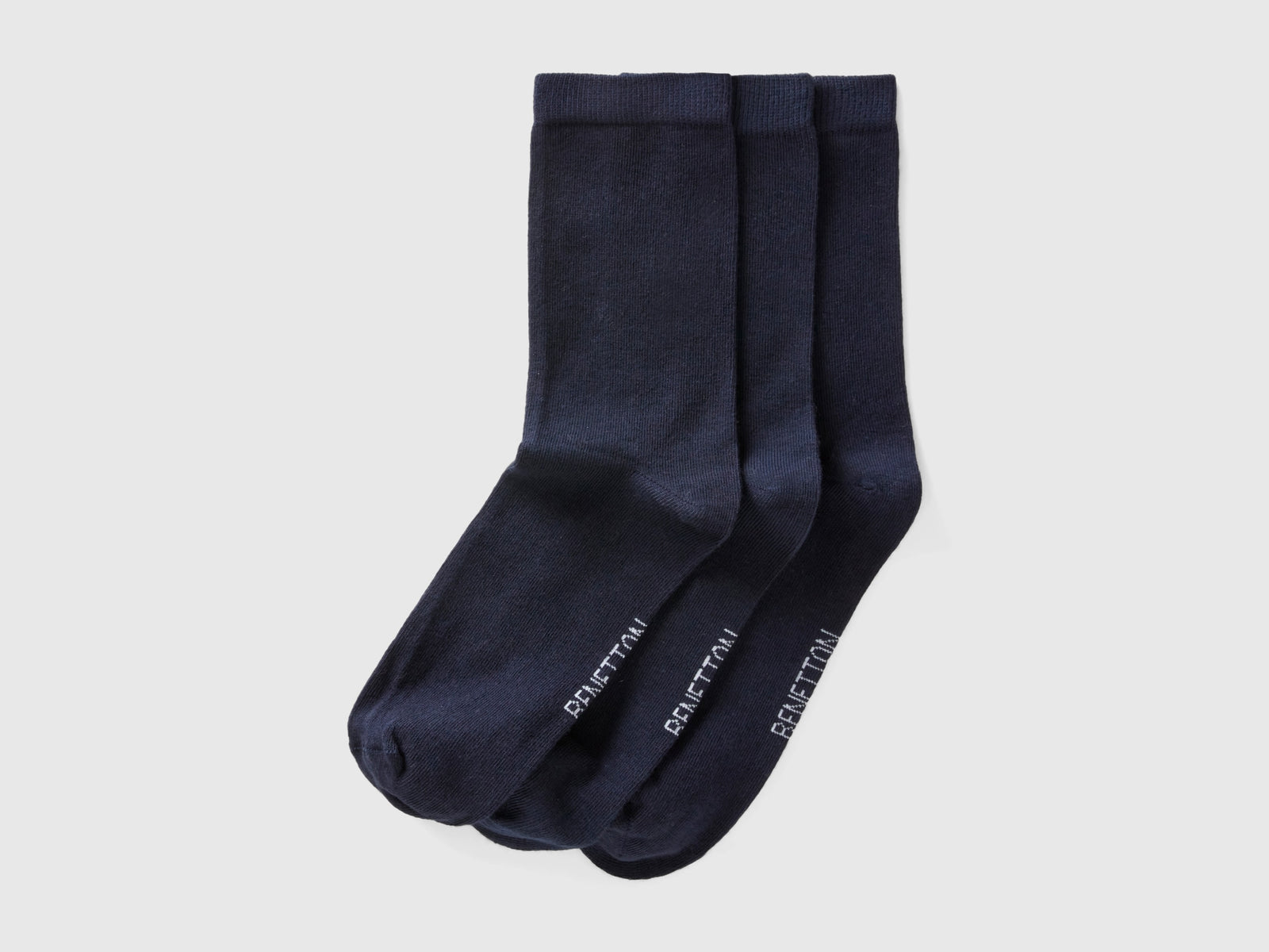 Set di calzini corti da uomo blu scuro | Benetton Outlet