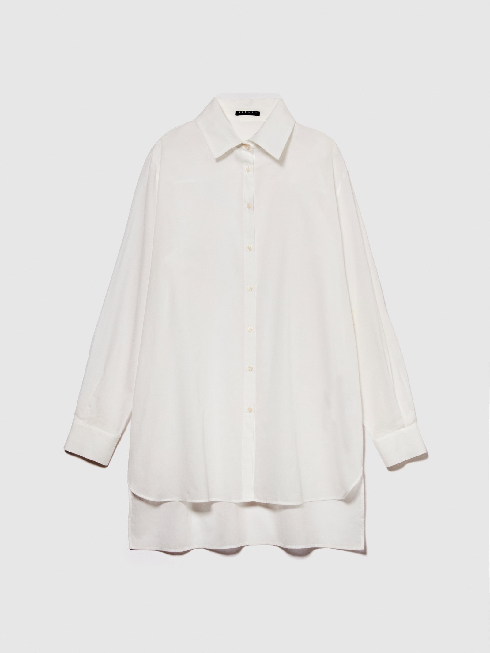 Camicia over fit da donna bianco | Sisley Outlet