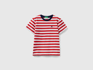 Maglietta a righe 100% cotone