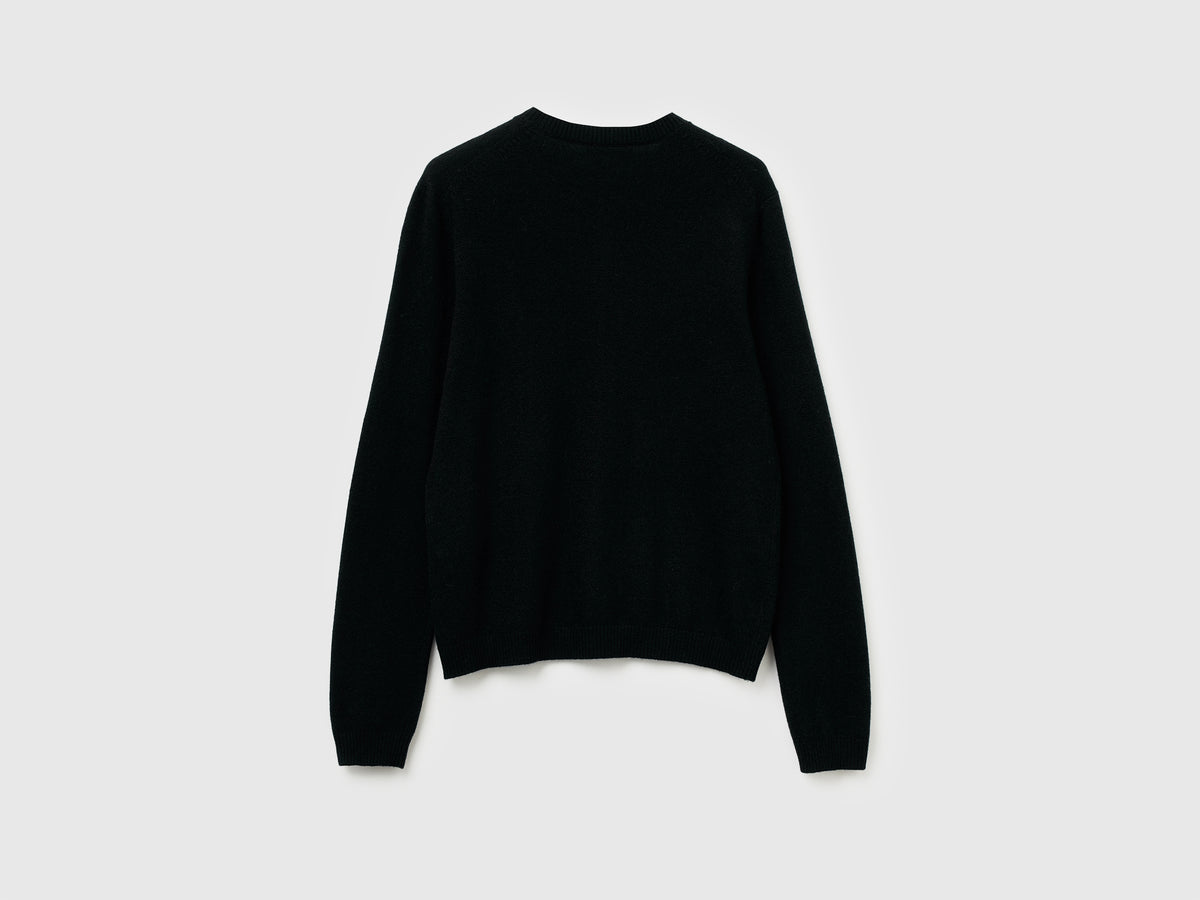 Cardigan in misto lana e cashmere