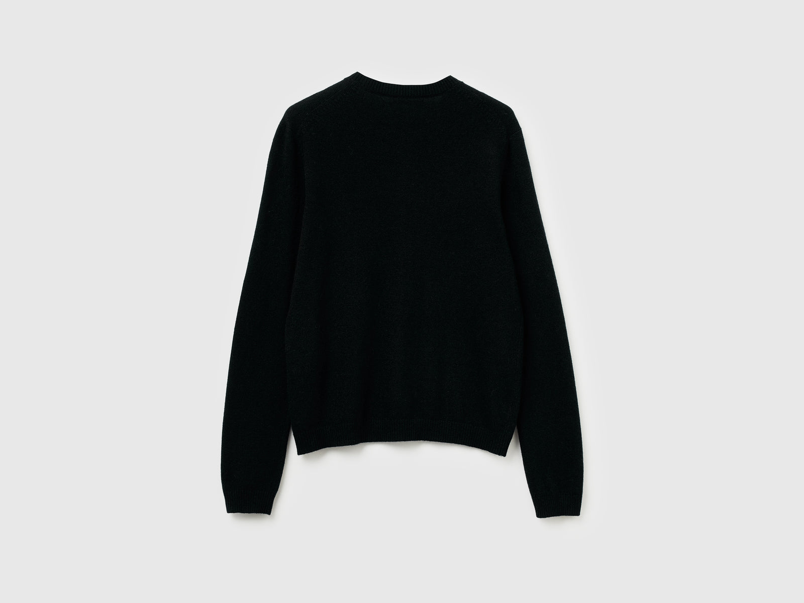 Cardigan in misto lana e cashmere da donna nero 2 | Benetton Outlet
