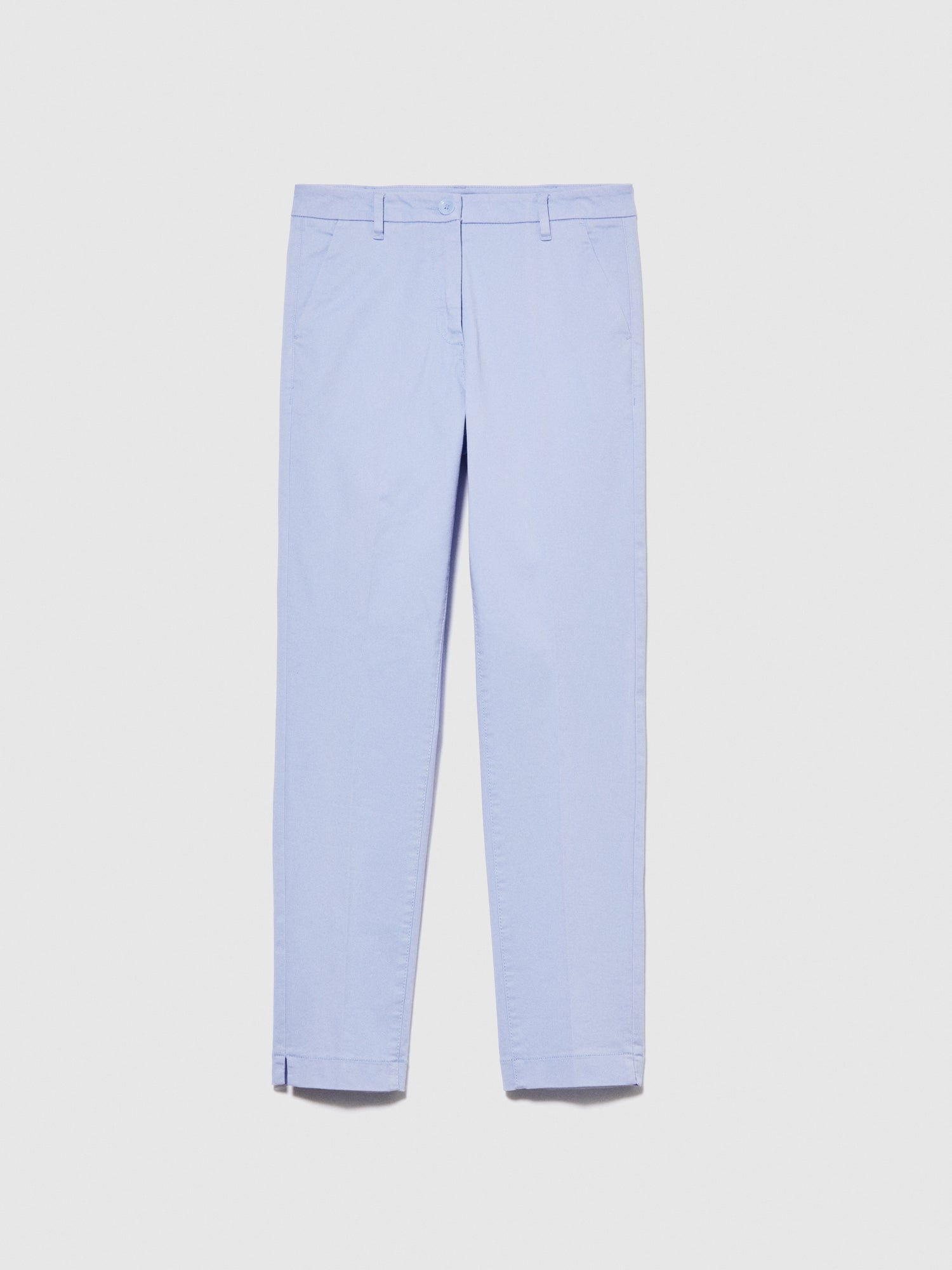 Chino slim fit da donna azzurro | Sisley Outlet
