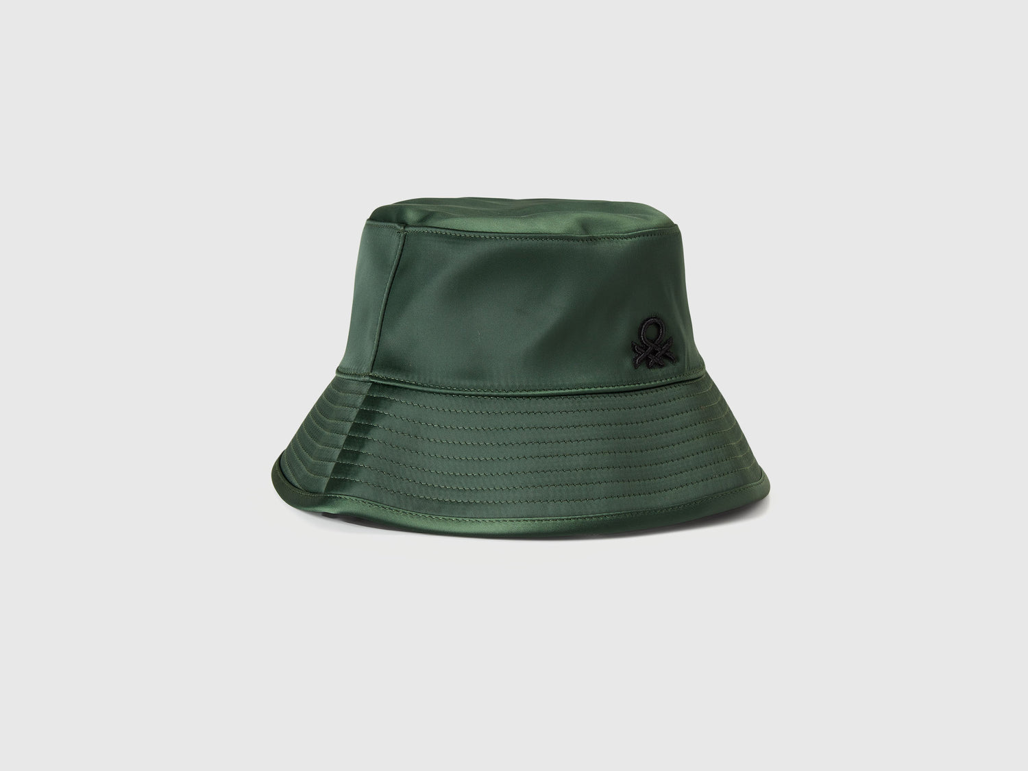 Cappello reversibile stile pescatore da donna verde militare | Benetton Outlet