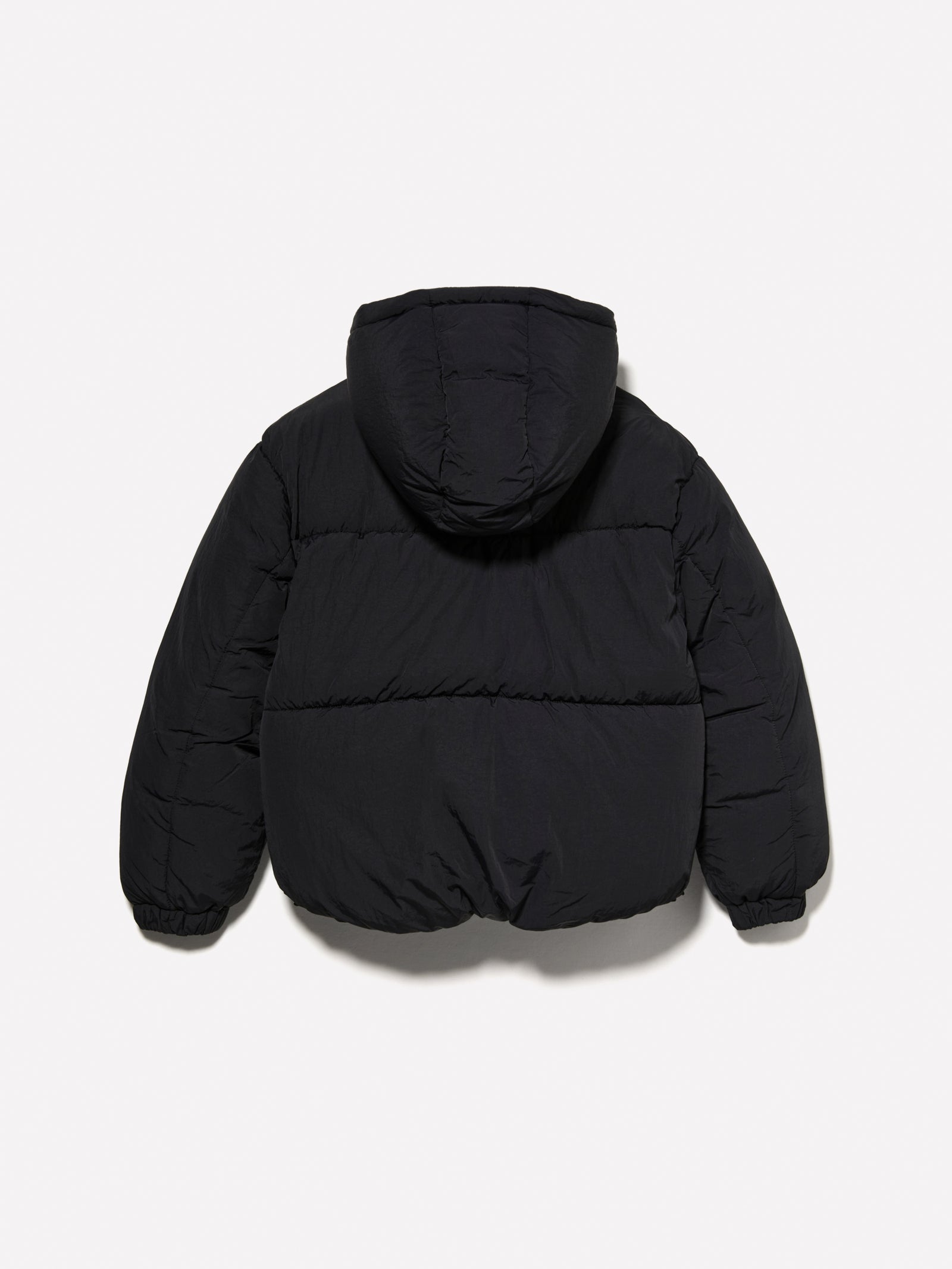 Giubbotto imbottito over fit da bambina nero 2 | Sisley young Outlet