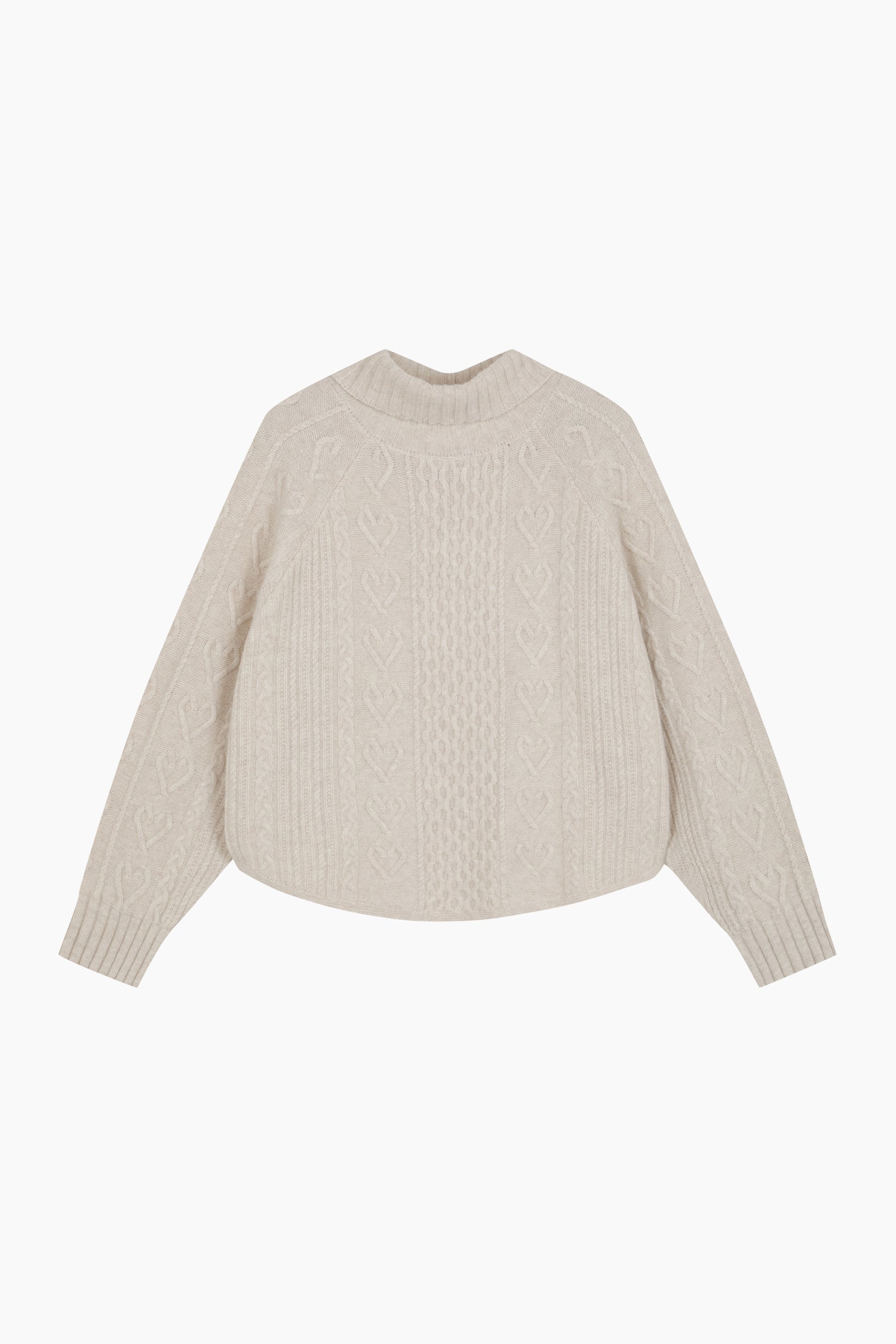 Maglia lavorata da donna beige | Sisley Outlet