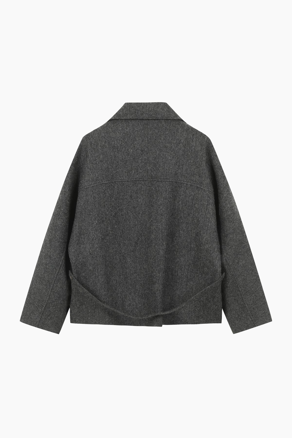 Cappotto corto doppiopetto