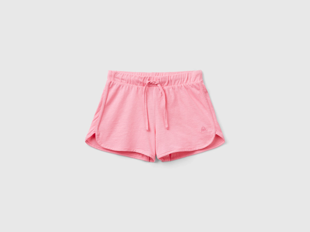 Shorts stile runner in cotone bio