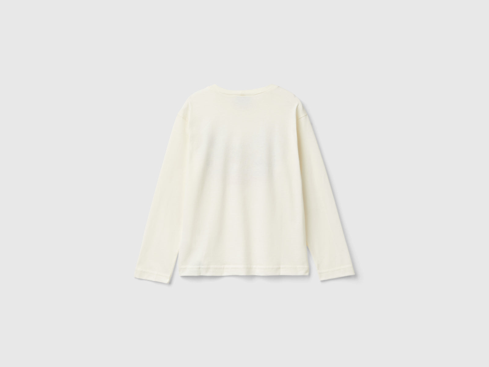 Maglietta Mickey & Friends natalizia da bambino bianco panna 2 | Benetton Outlet