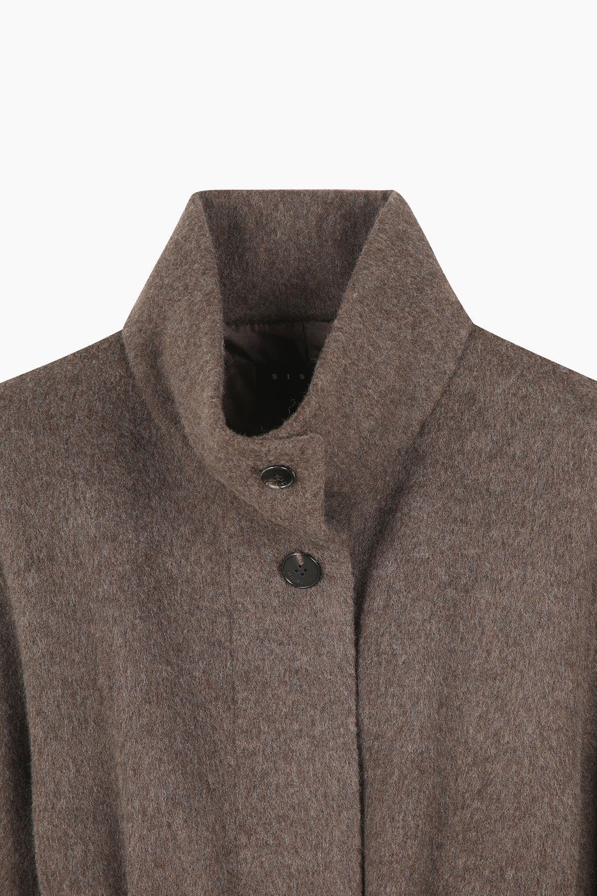 Cappotto 100% lana con cintura