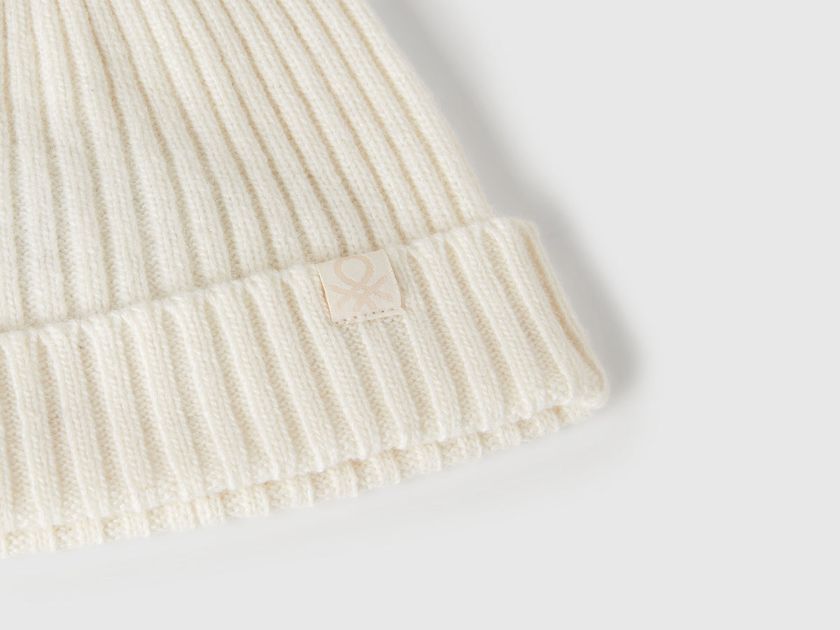 Cappellino in misto lana