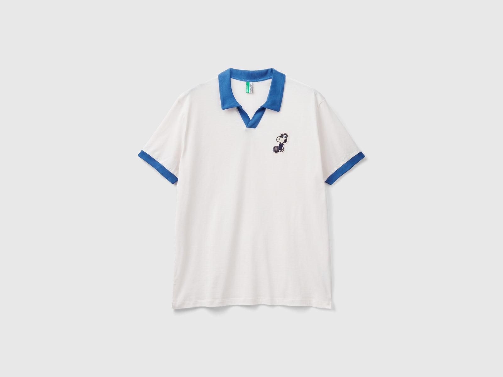 Polo Snoopy ©Peanuts da uomo bianco panna | Benetton Outlet