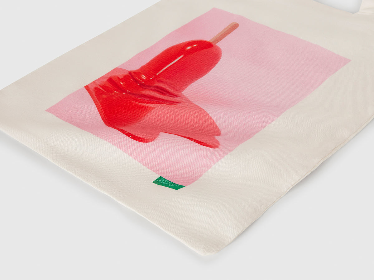 Tote Bag con stampa gelati