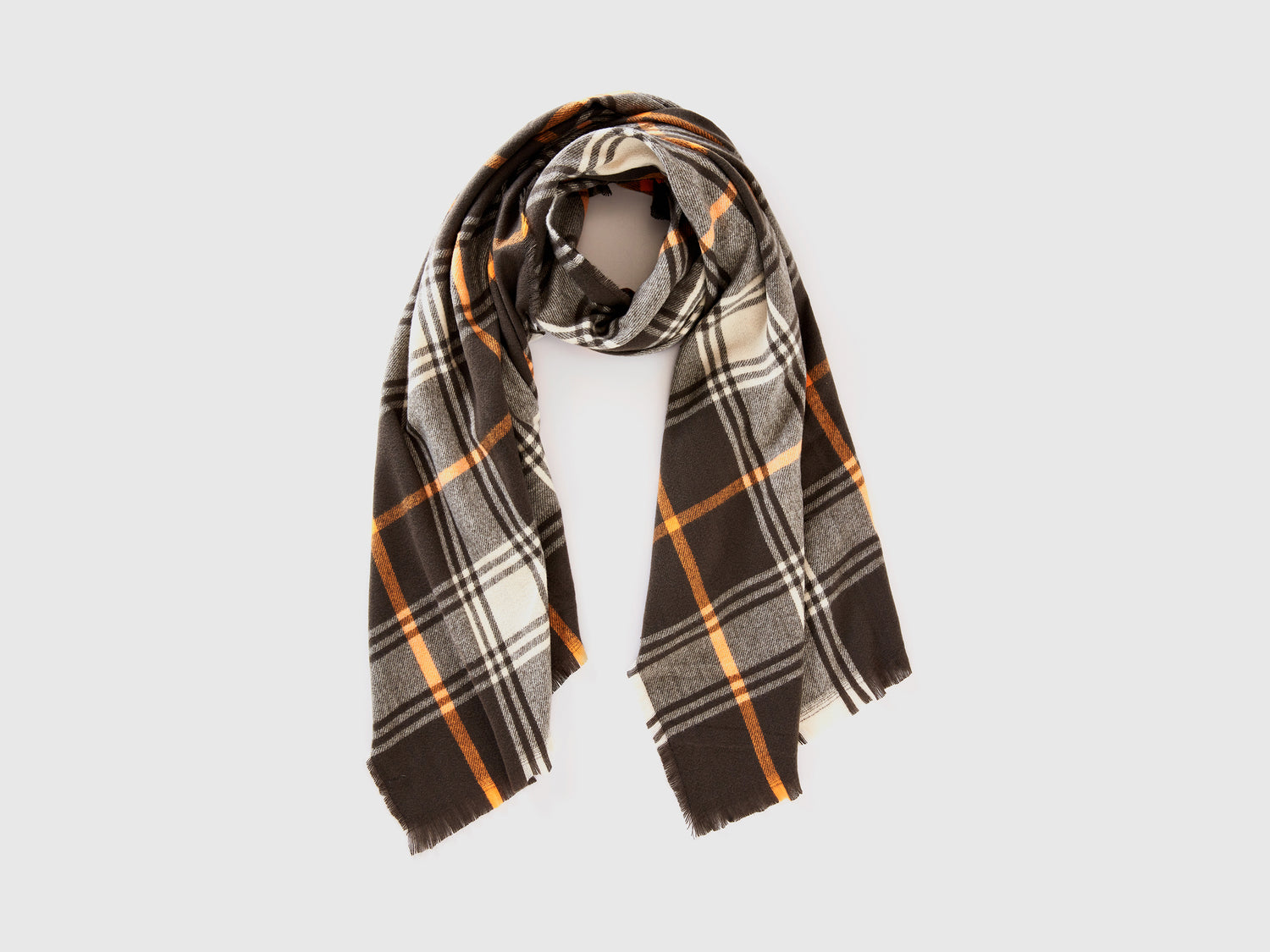 Sciarpa tartan da uomo multi-color | Benetton Outlet