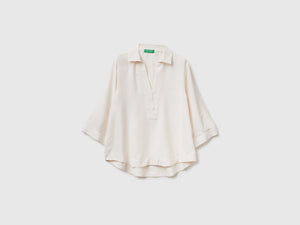 Blusa ampia 100% viscosa