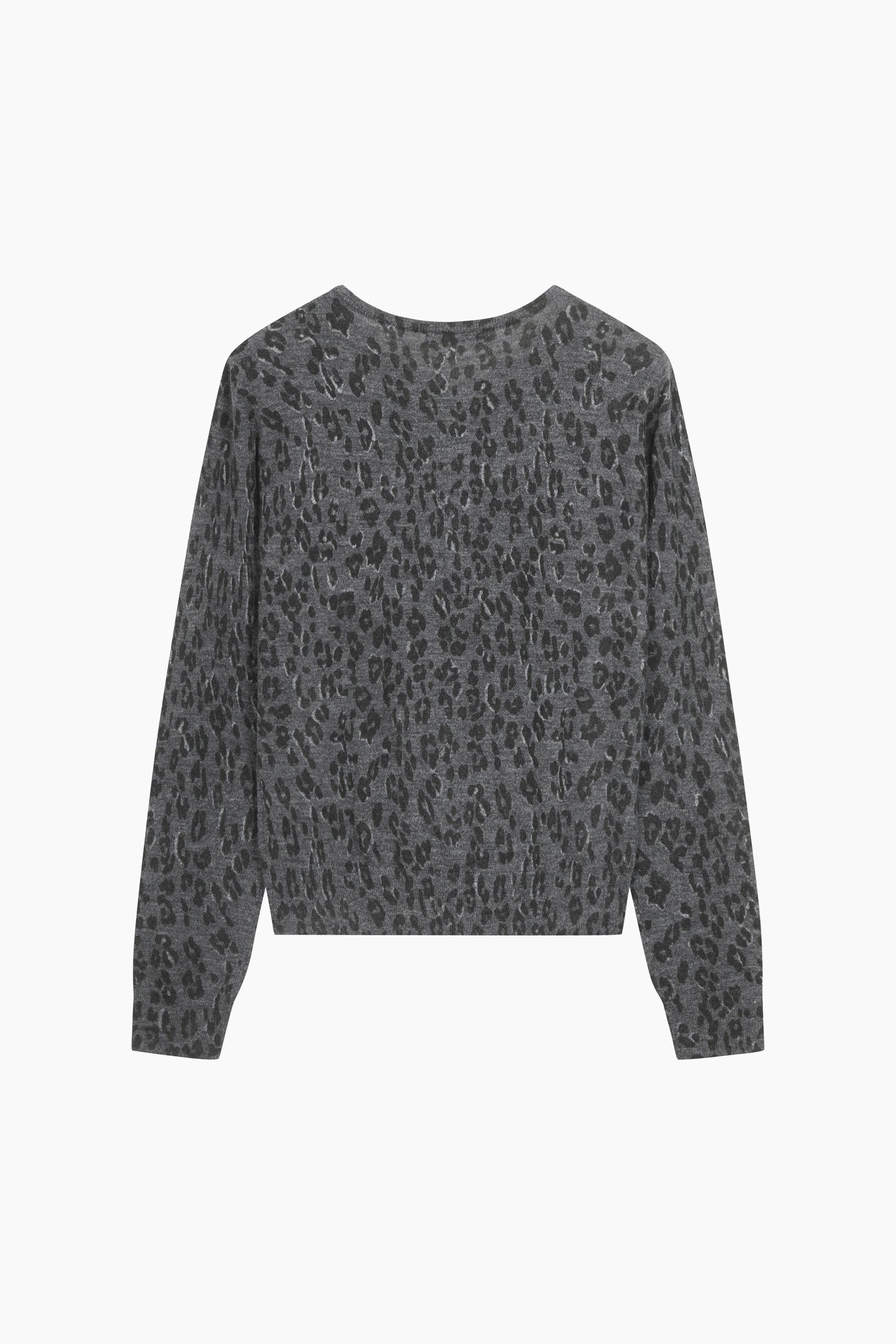 Cardigan animalier da donna grigio 2 | Sisley Outlet